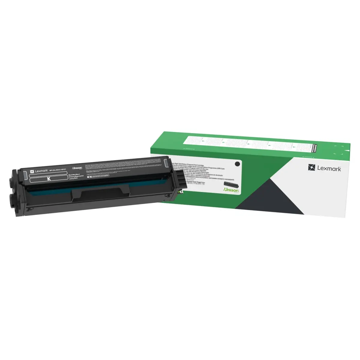 Lexmark 20N1HK0 High-Yield Shake-Free Black Toner Cartridge, 4500 Page-Yield, Return Program