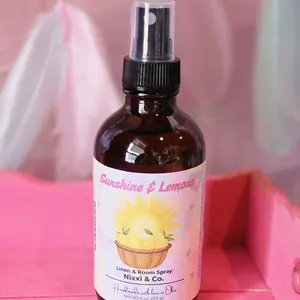 Nixxi & Co.  Linen & Room Spray - Concentrated Formula Lasts Longer Than Store Brands,  Handmade in Ohio 4 oz Glass Bottle. Fragrance