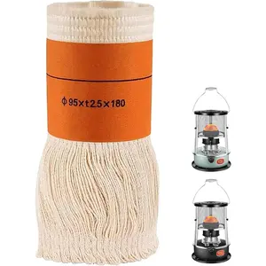 Kerosene Heater Wick Replacement, Wick for Indoor Kerosene Stove, Heating Wicks for Cotton/Fiberglass, White