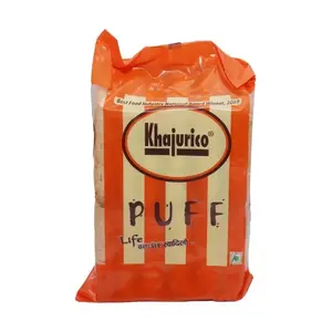 Khajurico Puff Nepal Breakfast Snack Organic Puff with Flour Sugar Water & Salt Ideal for Breakfast Lovers Dessert