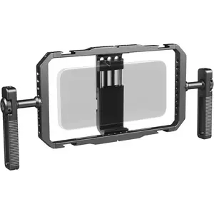 Phone Cage Handheld Stabilizer Kit for Vlogging & Filmmaking, Smartphone Cage Video  with 360? Rotation Handles Compatible with  17/16/15/14/13 Series and Android Phones