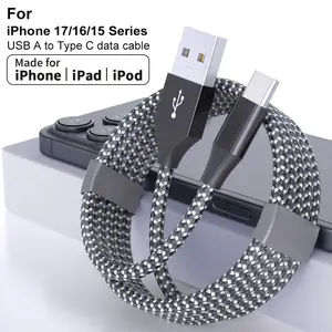 LAIHONEN USB C Cable 10FT, Extra Long USB-A to USB-C Cable 2A Braided Fast Charger Cord Compatible with for Sony PS5, for Samsung Galaxy S22 S21 S20 S10, for Note 9 Plus, for OnePlus 10 Pro, for Nintendo Switch, for Moto