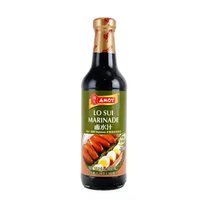 Amoy Savory Braising Sauce 450ml - Authentic Chinese Marinade for Beef, Pork, Chicken, Tofu & Vegetables - Easy Flavorful Cooking
