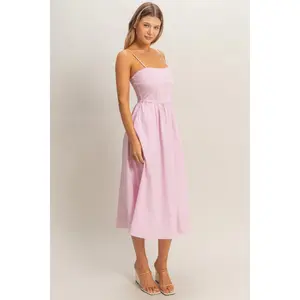 HYFVE Pink Striped Dress