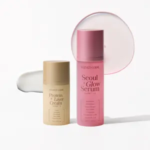 Velvet Code Night Repair Duo – Seoul Glow Serum + Protein Layer Cream