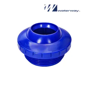 400-1419E-DKB | Waterway Threaded Eyeball Fitting 1-1/2" MPT w/ 1" Eyeball