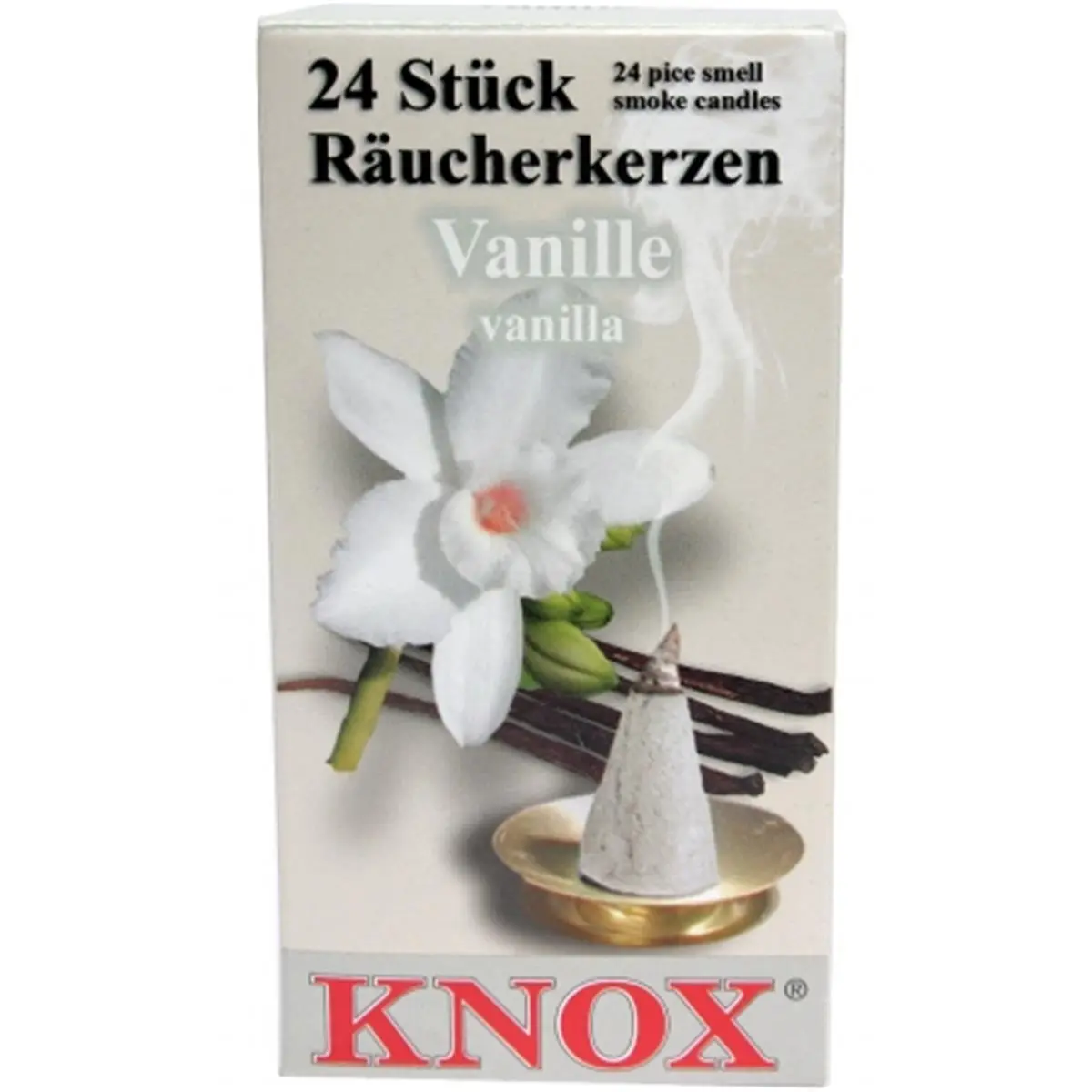 KNOX 013230 Large Scented Incense Stick, Vanilla Aroma Fragrance for Home Fragrance Supplies