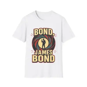 James Bond Action Movie Fan T-Shirt