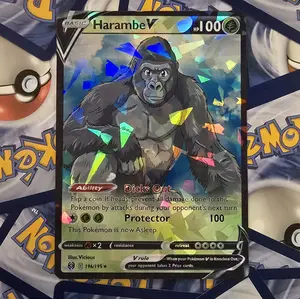 Harambe Pokemon Card