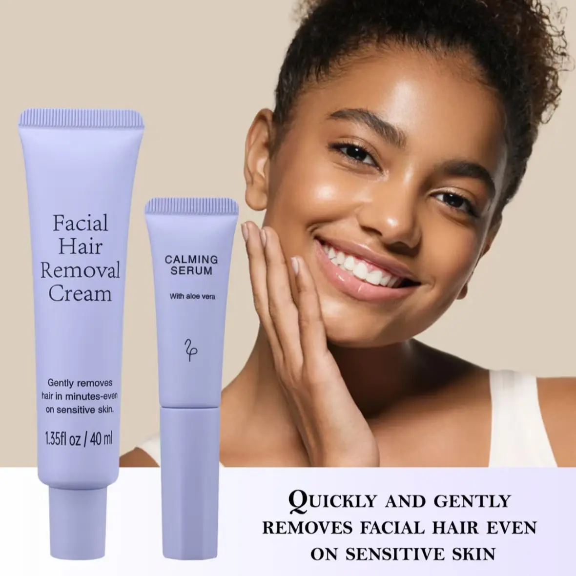 Facial Hair Removal Set, Essence Facial, Moisturizing and Hydrating Care