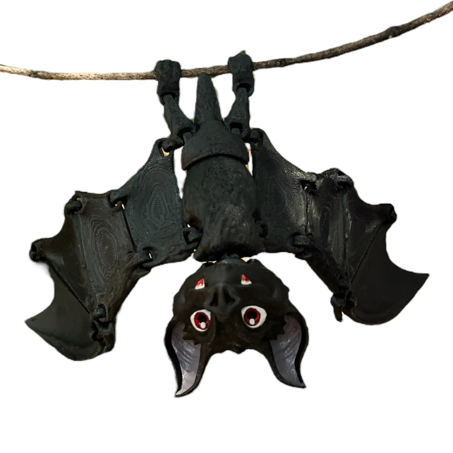 Vampire Bat. Articulated. Hand Painted. 3D Printed. Flappy Wings Vampire Bat. Articulated. Hand Painted. 3D Printed. Flappy Wings