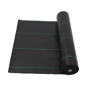 GARVEE Heavy Duty 5oz Weed Barrier, 4ft x 250ft Landscape Fabric