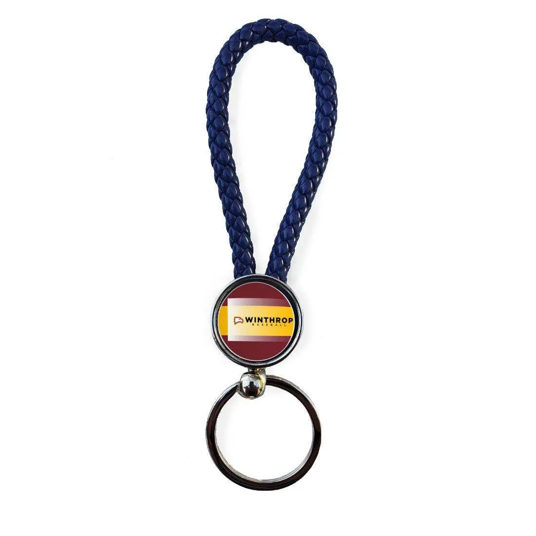Winthrop University Keychain Round