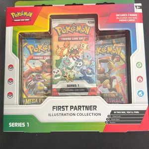Pokemon first partner illustration box