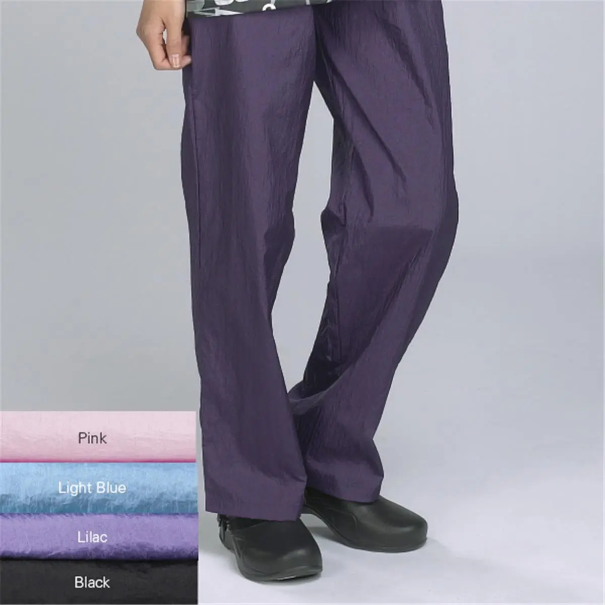 212 MAIN Pet Grooming Pants for Dogs & Cats - Large Size, Elastic Waistband, Crinkle Nylon Fabric, Plain Easy Fit, Side Pockets, Stain-Repellent, Water-Resistant, Machine-Washable, Water- And Stain-Repellent