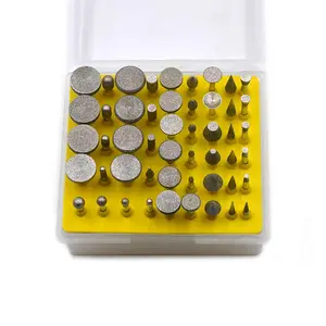 50 count  Coated Grinding  Grinding Burrs Set for Dremel Rotary Tool