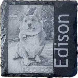 Custom 4 pack of slate coasters