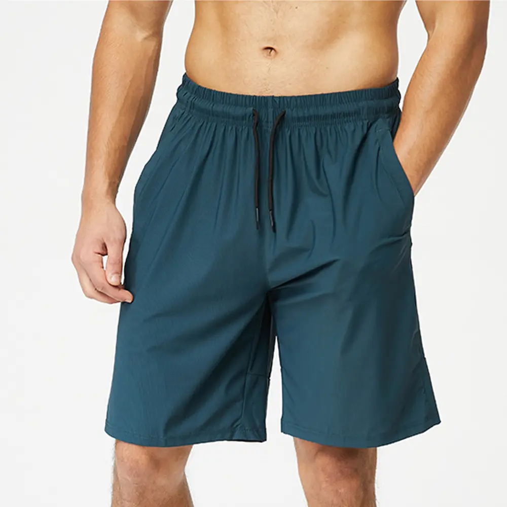 Men's Ice Silk Quick Dry Running Shorts, 5 Inch Breathable Training Gym Shorts with Reflective Detail, Stretch Nylon Athletic Workout Shorts for Sports, Casual and Daily Wear, M-3XL