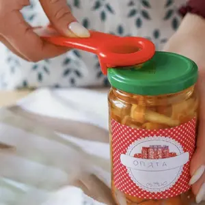 Multifunctional Can Opener Set, Easy Grip Lid Openers, Kitchen Tools for Tight Caps, Enhanced Gripping Power, Reusable Design