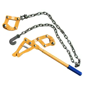 Chain Strainer Fence strainrite Wire Crimping Tool -Fence Repair Compact Tool, Barbed Wire Tightener Tightening Repair Fix.Heavy Duty Fence Plain Barbed Wire Strainer .25" Chain Capacity 2200lbs