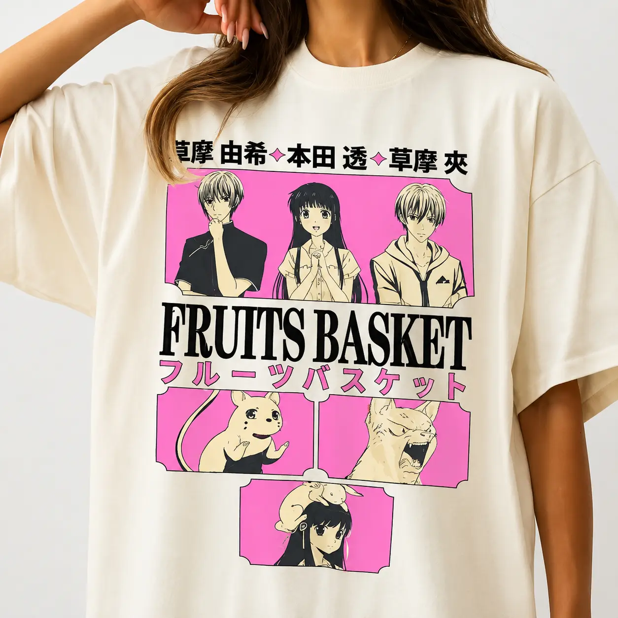 Fruits Basket Sohma Family T Shirt Gift For Fans Shoujo Anime Tee
