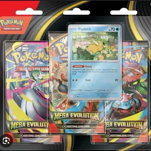 Pokémon TCG: ME01 Mega Evolution 3-Pack Blister