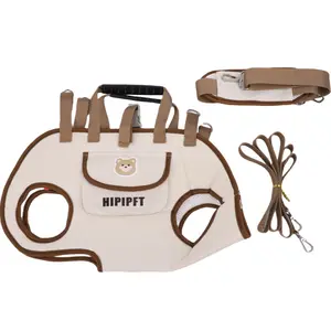 Multifunctional Traction Backpack Finally, A Comfy Pet Carrier! Vet-Approved & Tangle-Free. Cat Bag Dog Bag Outdoor Portable Breathable Hand Carry Oblique Straddle Go Out Lightweight Travel Strap