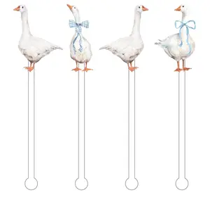Goose Stir Sticks Drink Stirrers | Set of 4