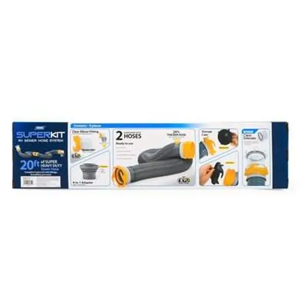 SUPERKIT 20' RV Sewer Hose Kit - Kit