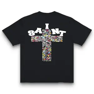 Mens Y2K Retro Tee Hand Drawn Graphic Design Soft Cotton Comfort Summer Street Style Casual Top