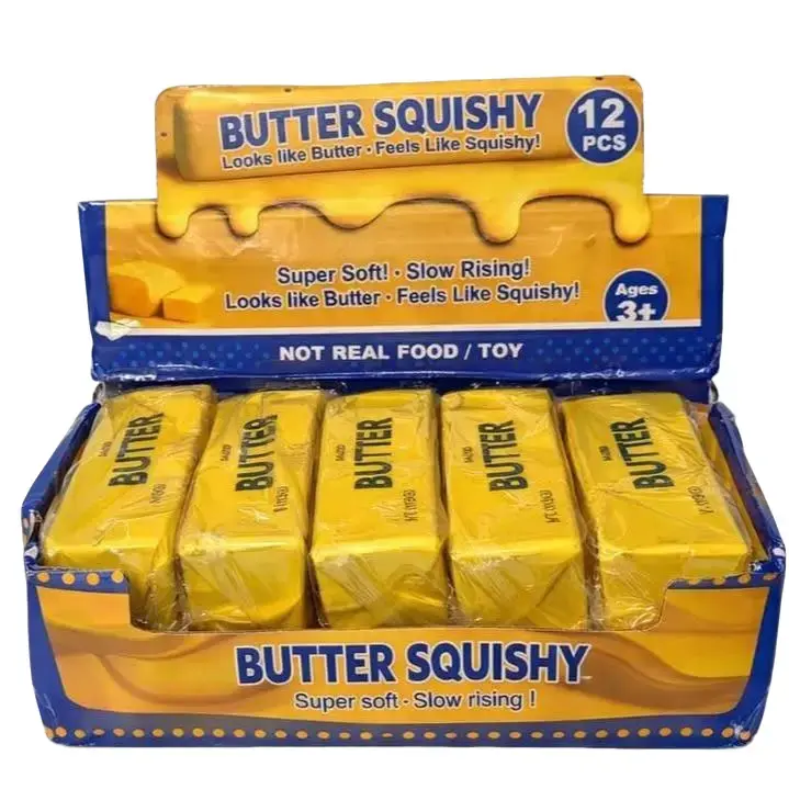 Butter Squishy, Stress Relief Classic Novelty Toy for Hobbies Collection