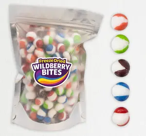 Freeze Dried WildBerry Bites - (Extra-Large - 6oz Bag) - Freeze Dried Candy - Ships Same Day!