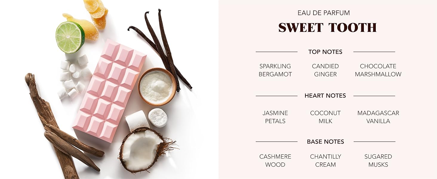 SCENT BEAUTY Sabrina Carpenter Eau de Parfum Sweet Tooth 1 fl oz - Delicate Floral Notes with a Sweet Finish