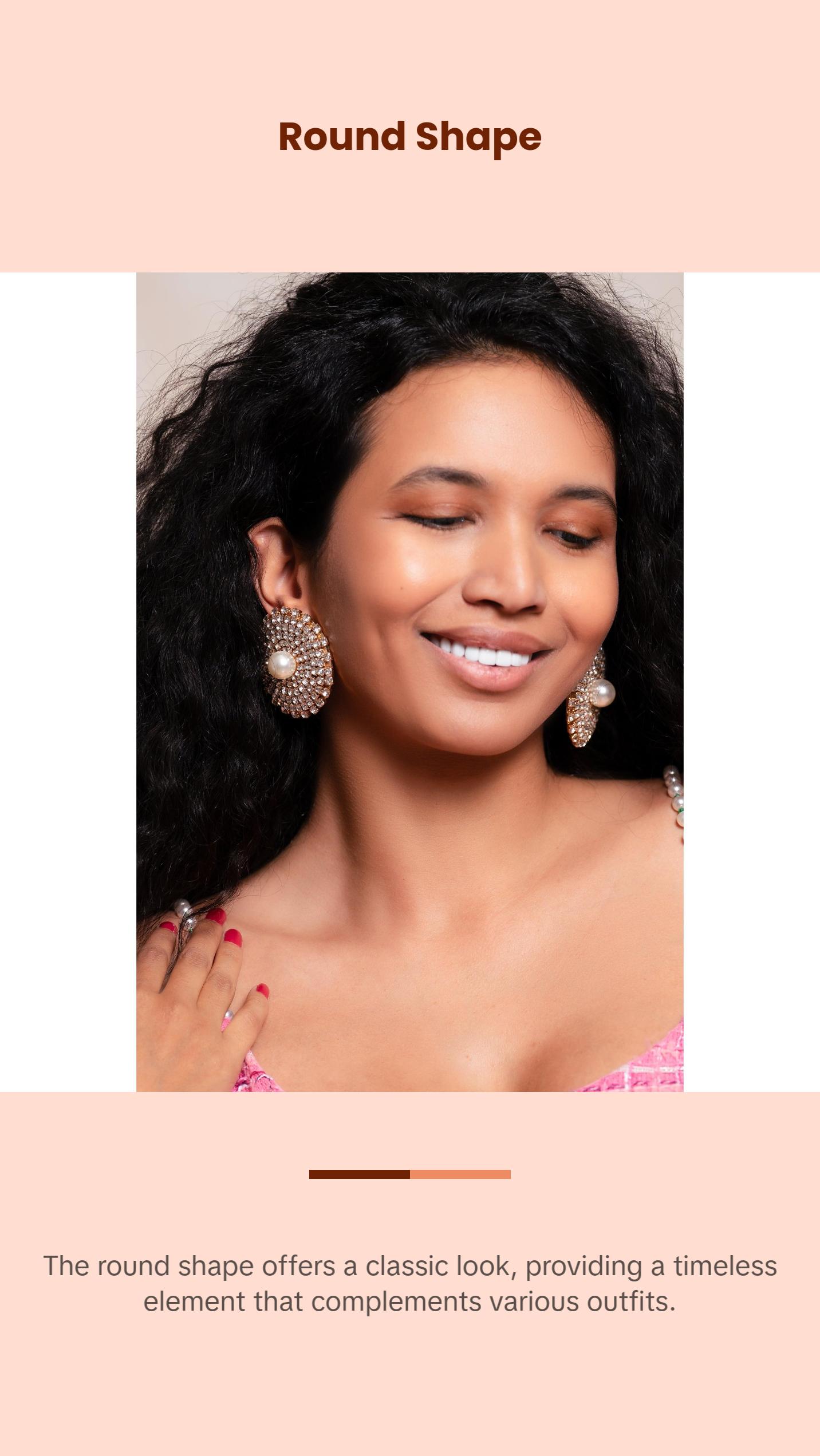 Rhinestone & Pearl Earrings