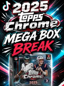 Topps Chrome Football Mega Break! - 2 BOXES!