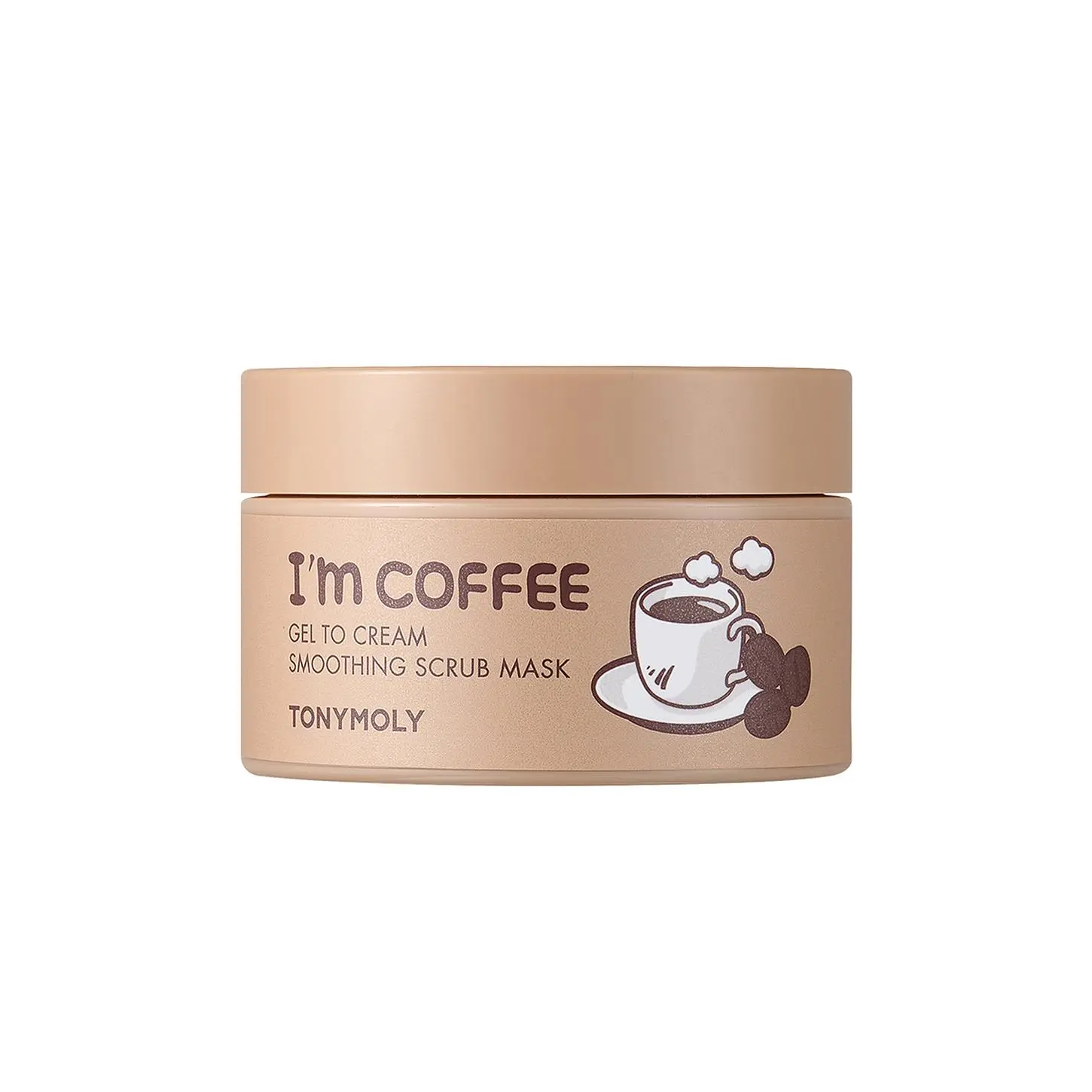 TONYMOLY I'm Coffee Gel To Cream Smoothing Scrub Mask