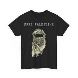 Free Palestine Unisex T-Shirt Crewneck Casual