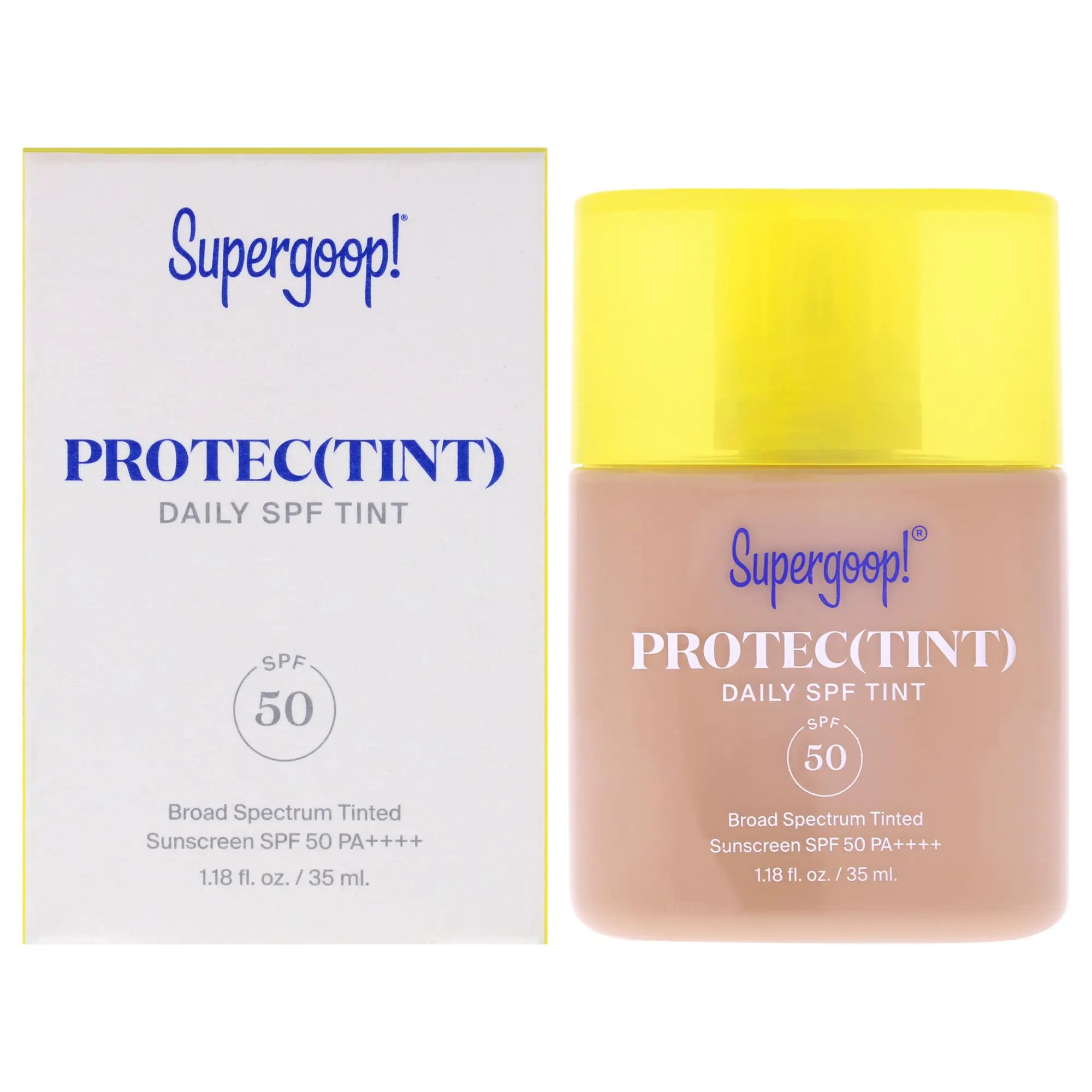 Protect Tint SPF 50 PA Plus - 30W Medium Golden by Supergoop for Women - 1.18 oz Makeup