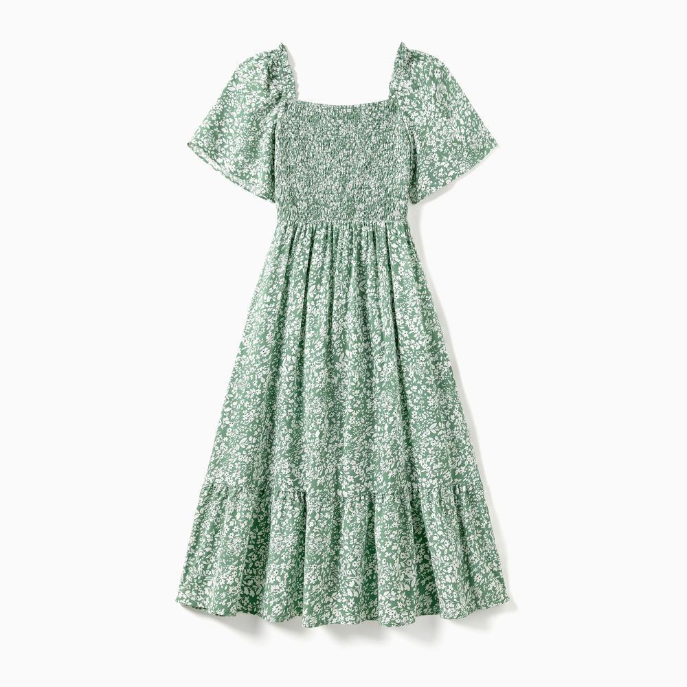 PatPat Girl Casual Family Look Short Sleeve Suit