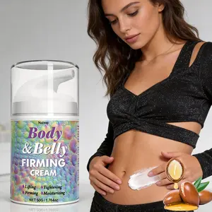 50g Body & Belly Tightening Cream, Body Lifting Cream with Hyaluronic Acid, Jojoba Oil, Caffeine, Body & Belly Firming Cream, Skin Feel Soft & Smooth, Moisturizes for Tightening Skin, Body Care Cream for Long-Lasting Moisturizing, For All Skin Types