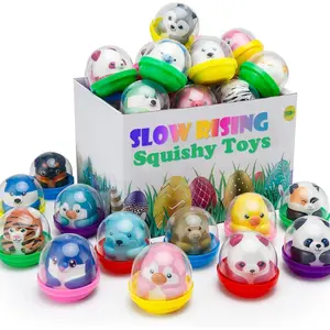 30 Packs Party Favors Slow Rising Stress Relief Squishies for Kids, Easter Basket Stuffers Treasure Box Toys, Kids Classroom Prizes,Claw Machine Toys,Mini Animal Toys