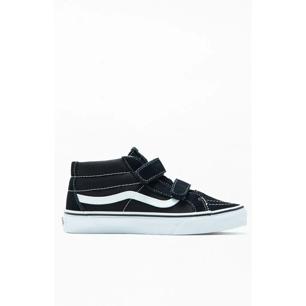 Vans Kids Velcro Sk8 Old Skool Mid Shoes - Multicolor