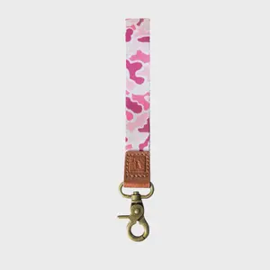 Local Boy Pink Localflage Camo Wrist Lanyard