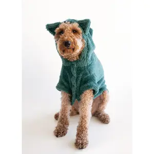 Meowza Pet Hoodie in Deep Teal