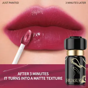 Huasurv Fashion Gloss Lip Balm, Moisturizing and Plumping, Matte Liquid Lip Color, Waterproof, Long-Lasting, Hs3805-16