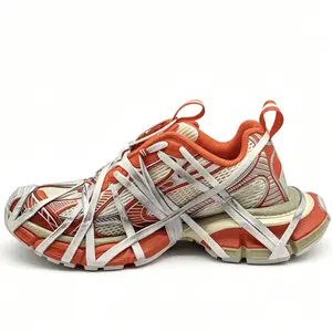 trendy running chunky shoes men's and women's 3xl dad shoes size 35-45 designer height increasing thick sole trainers multiple colors Spider Web sports shoes