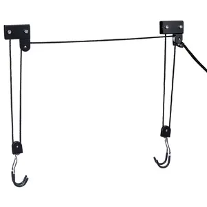 Kayak Hoist Quality Garage Storage Canoe Lift with 125 lb Capacity Even Works as Ladder Lift