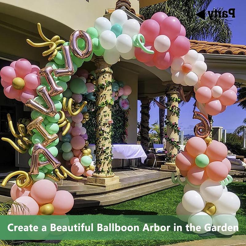 7.9 Ft Height x 4.6 Ft Width Metal Pergola Arbor - Freestanding Garden Arch for Climbing Plants, Wedding, Bridal Party Decorations - Easy Assembly, 2 Adjustable Sizes, Wide Arbor for Versatile Use outdoor garden yard christmas