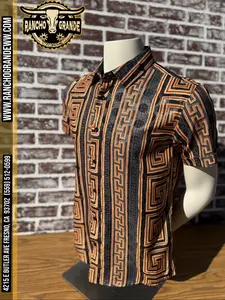 Men's Fashion Short Sleeve PAVINI Shirt SS021028-30
