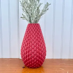 Modern  Vase, Dragonscale Flower Vase, Multiple Colors